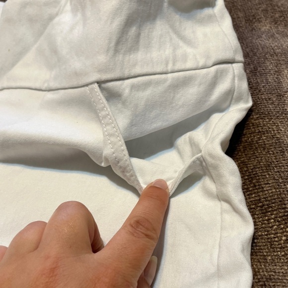 Patchington Women’s White Cropped Pants - Size 2 - Picture 4 of 6